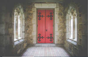 consider the material of the door